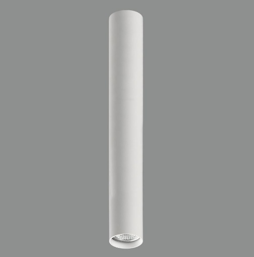 Immagine di Lampada Cilindrica da Soffitto Zoom GU10 Bianco H45 cm ACB 