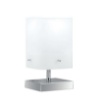 Picture of Abatjour Comodino Vetro Squadrato Bianco Square Fan Europe