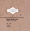 Immagine di Applique in Acrilico Led 11w Eternity Design Fan Europe