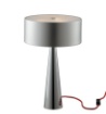 Immagine di Lampada Cono Metallo e Alluminio Silver Heminguay Fan Europe