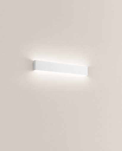 Immagine di Lampada Rettangolo Bianco da Parete Led 20w Metallo Way Perenz 6710 B LC