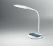 Immagine di Lampada da Scrivania Led con Carica Batterie Wireless Ego Bianco Perenz 6722 B