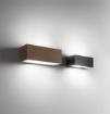 Immagine di Applique Luce Sopra e Sotto Step Corten  22cm IP54 Perenz 6730 E