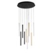 Picture of Lampadario Cilindri Pendenti Multicolor 10 Luci Led CCT Luce Selezionabile