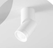 Immagine di Faretto Led 8w Spot Orientabile Pipe Bianco Perenz 6811 B 