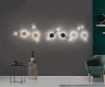 Picture of Applique Moderna Bacchetta Led 3000k Metallo Nero James Ondaluce