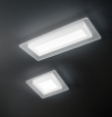 Immagine di Lampada da Soffitto Diffusore Rettangolare Microincisioni Laser Led CCT Perenz 6968 B CT