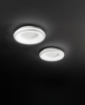 Immagine di Lampada da Soffitto Bianca Ø62 cm Led 60w Woofer Design Futuristico Perenz 8016 B LC