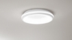 Immagine di Lampada da Soffitto Bianca Ø62 cm Led 60w Woofer Design Futuristico Perenz 8016 B LC