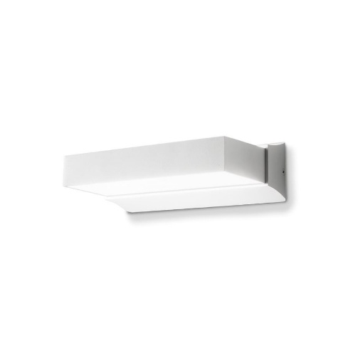 Immagine di Applique Led Biemissione Da Esterno 4000k Nic Bianco IP65 Ondaluce