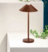 Immagine di Lampada Led Dimmerabile Ricaricabile IP54 Moon Corten Ondaluce