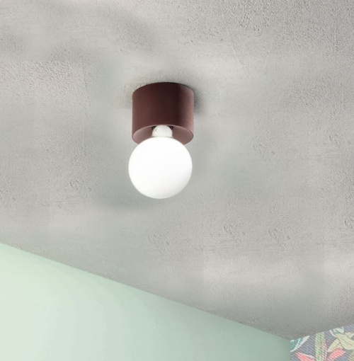 Picture of Faretto Spot Fisso Rotondo Parete Soffitto Bow Corten Ondaluce