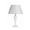 Picture of Lampada Tavolo Classica Vetro Con Paralume Plisse Ravel Ondaluce