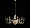 Picture of Elegante Lampadario in Cristallo Stile Classico Oro Lucido 8 Bracci Franz Bonetti