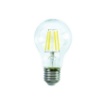 Immagine di Lampadina LED E27 Goccia Trasparente 8.5W 3000K Luce Calda 320° Life Electronics