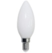 Immagine di Lampadina LED Candela C35 Milky E14 6.5W 4000K Luce Naturale Life Electronics