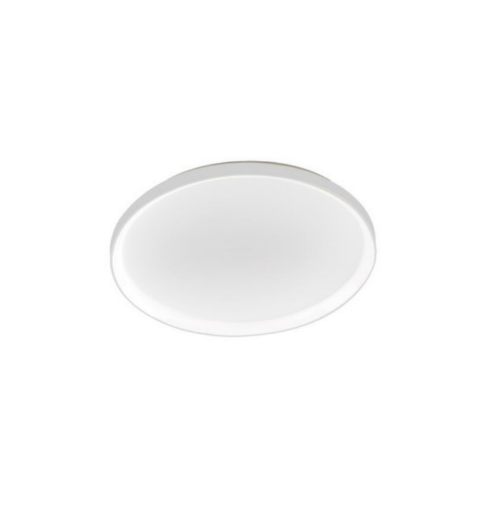 Immagine di Plafoniera Moderna Circolare Bianca Led 50w Krizia 58 cm Gea Luce