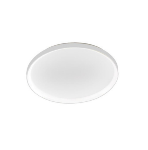 Immagine di Plafoniera Moderna Circolare Bianca Led 60w Krizia 78 cm Gea Luce