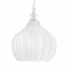 Immagine di Lampada Pendente Per Isola Vetro Colato 23cm Cleofe S11 Gea Luce