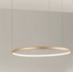 Immagine di Lampadario Cerchio Luminoso 100 cm Led Dimmerabile Nova Ondaluce