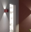 Immagine di Applique Da Esterno Led 10w Cubo Corten IP54 Fasci Luce Regolabili Cube Ondaluce