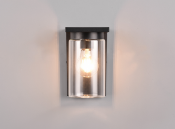 Lampione Alto da Giardino 1xE27 con Sensore Crepuscolare IP44 Ardila Trio  Lighting