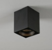 Immagine di Faretto Led Cubo Nero Da Soffitto Town GU10 Intec Light