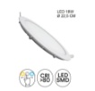 Immagine di Incasso Rotondo 225 mm Ultra Sottile Bianco Led CCT 18w Slim Intec Light