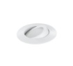 Immagine di Incasso Tondo Per Bagno 9 cm Led 5w 3000k Orientabile IP44 Zenit Bianco Intec Light