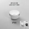 Immagine di Incasso Rotondo Led CCT 18w Quantum 135 mm IP44 Intec Light