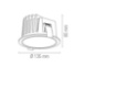 Immagine di Incasso Rotondo Led CCT 18w Quantum 135 mm IP44 Intec Light