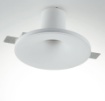 Immagine di Struttura In Gesso Incasso A Scomparsa Con Portalampada E27 Eva R1 Intec Light