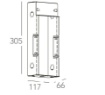 Immagine di Cassaforma Incasso Per Segnapassi Ariel QL1 Intec Light