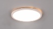 Immagine di Lampada Rotonda da Soffitto Aureo Bordo Bianco Led Dimmer Rgb 18w Trio Lighting