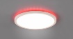 Immagine di Lampada Rotonda da Soffitto Aureo Bordo Bianco Led Dimmer Rgb 18w Trio Lighting