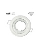 Immagine di Porta Faretto Incasso Rotondo Bianco Orientabile 9,8 cm GU10 Reflex Intec Light