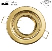 Picture of Porta Faretto Incasso Rotondo Oro Orientabile 9,8 cm GU10 Reflex Intec Light