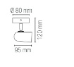 Immagine di Faretto Da Parete Led E27 Luce Orientabile Punto Fan Europe