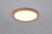 Picture of Plafoniera Rotonda Ø40cm Bordo Effetto Legno Camillus Led Switch Dimmer IP44 Trio Lighting 