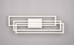 Immagine di Plafoniera Bianca Design Rettangoli Girevoli Led Switch Dimmer Corso Trio Lighting