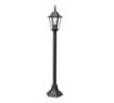 Immagine di Lampione Da Giardino 105 cm Nero Vintage E27 IP44 Milano Intec Light