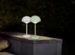 Immagine di Lampada Led da Appoggio Grigio Sensore Touch e USB Elliot IP44 Trio Lighting 