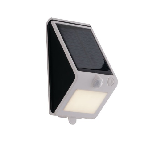 Immagine di Lampada Solare Portatile Applique Led Da Esterno Con Sensore Movimento Open Intec Light