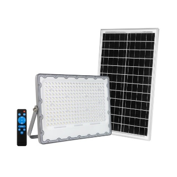 Immagine di Proiettore Led Orientabile Con Pannello Luce Solare IP65 Athos 300w Intec Light