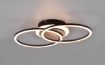 Immagine di Lampada da Soffitto o Parete Cerhi Led 2700k 6000k Giro Effetto Legno Trio Lighting