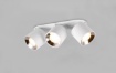 Immagine di Lampada Bianca da Soffitto anche da Incasso 3 Faretti GU10 Guayana Trio Lighting