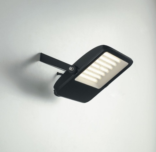 Immagine di Proiettore Led Da Esterno Orientabile Taurus Alluminio Nero 70w IP65 Intec