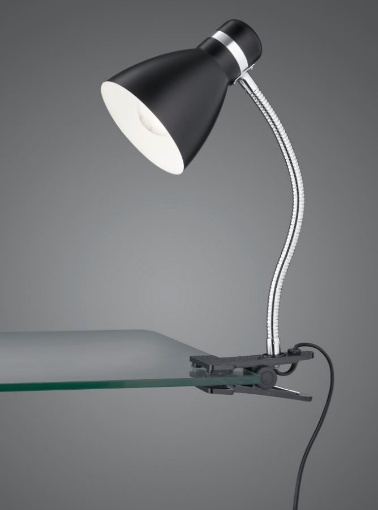 Lampada da scrivania a pinza LED Rinos CCT 3W 110lm con intensità