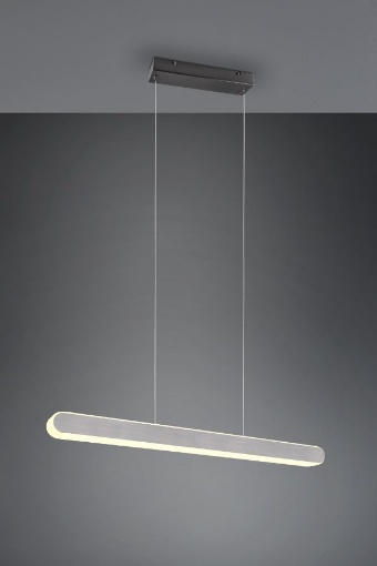 Immagine di Sospensione Lineare Alluminio per Ufficio Helios Led Dimmer CCT Trio Lighting 