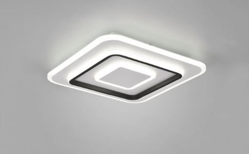 Immagine di Plafoniera  Applique Squadrata Ultramoderna Led Dimmer 2700k - 6000k Jora Trio Lighting